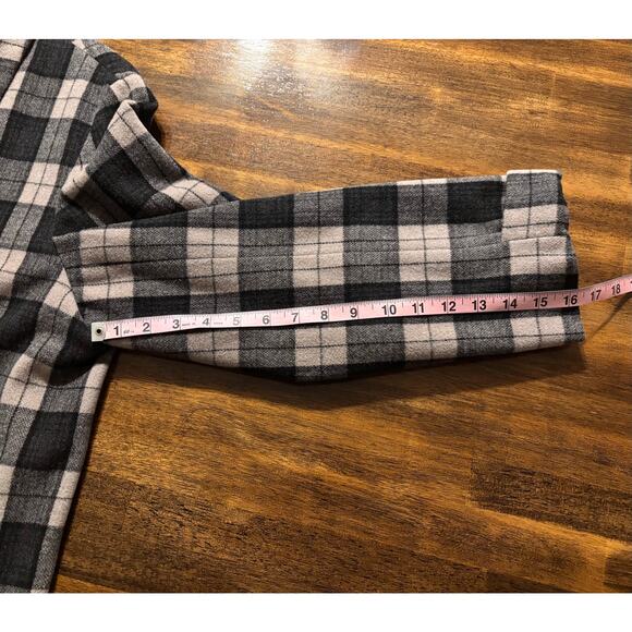 Talbots Women’s Large Coat Vintage Wool Blend Made in USA Button Front Long - Picture 11 of 11